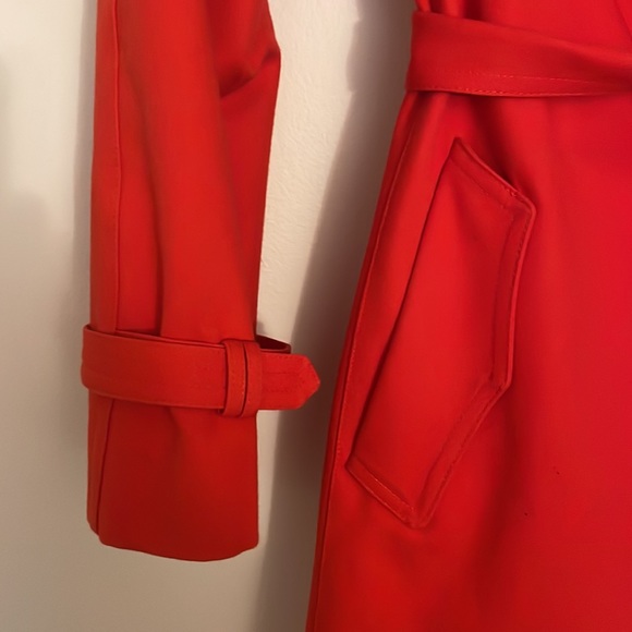 Maje Red Trench - Picture 8 of 13